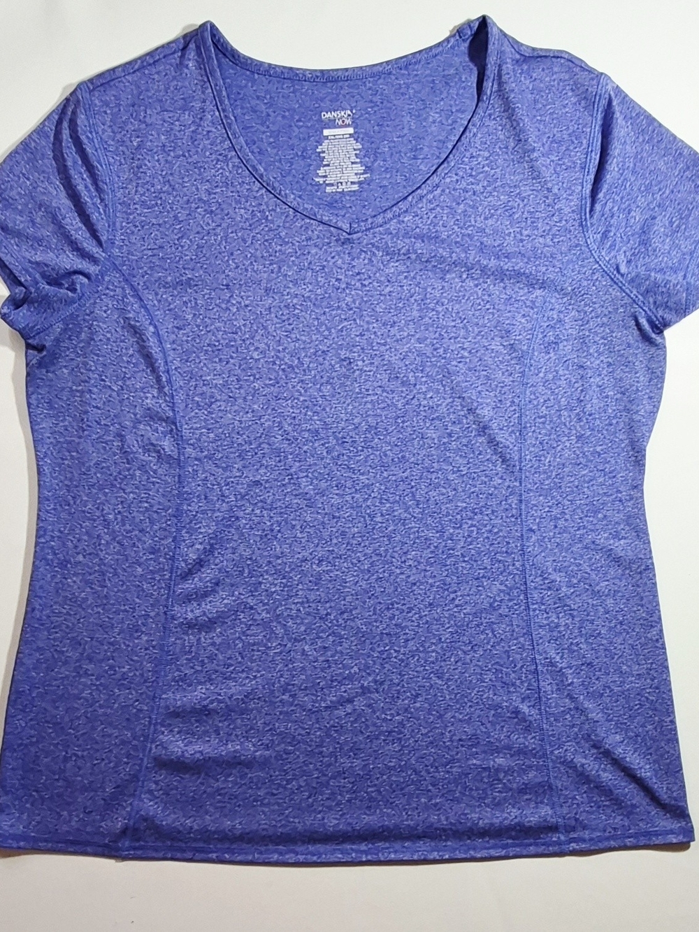 Danskin Women’s Purple V-Neck Active Tee